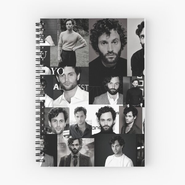 Item preview, Penn Badgley Joe Goldberg You Netflix Retro Aesthetic Square Black and White Collage V2 - 7 designed and sold by creativille.