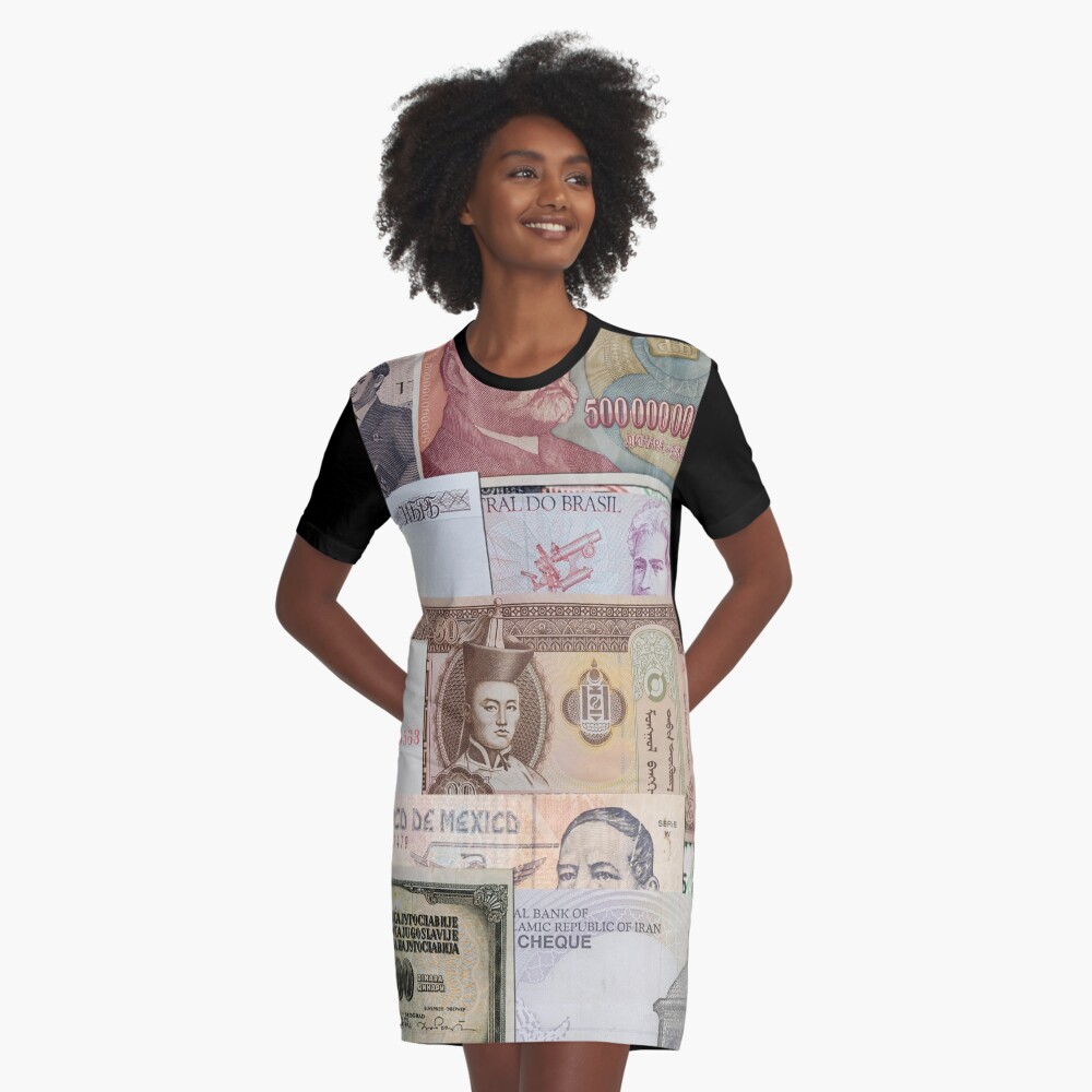 Item preview, Graphic T-Shirt Dress designed and sold by SvarunPogani.