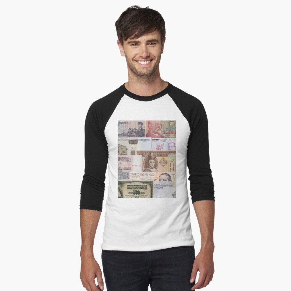 Item preview, Baseball ¾ Sleeve T-Shirt designed and sold by SvarunPogani.