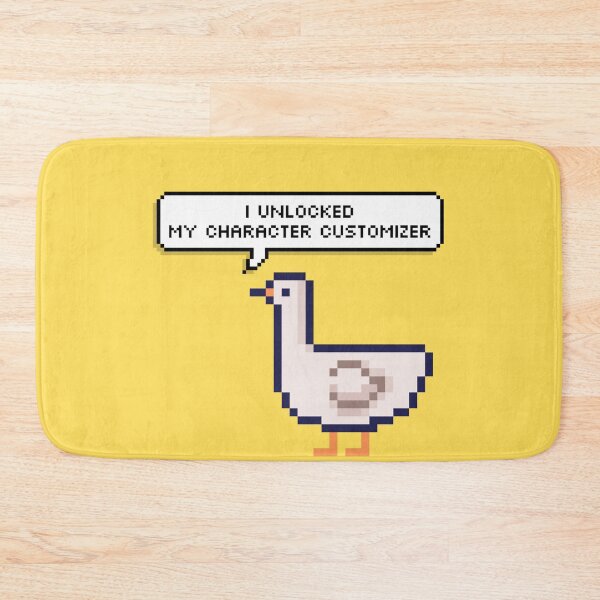 Item preview, Goosy Goose i unlocked my character customizer designed and sold by PeriwinkleStone.