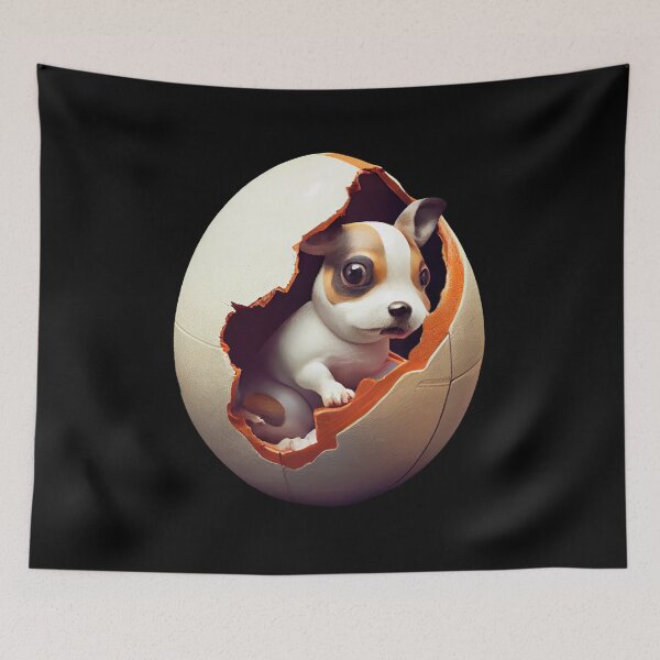 Item preview, Dog in the egg designed and sold by Store-Designify.
