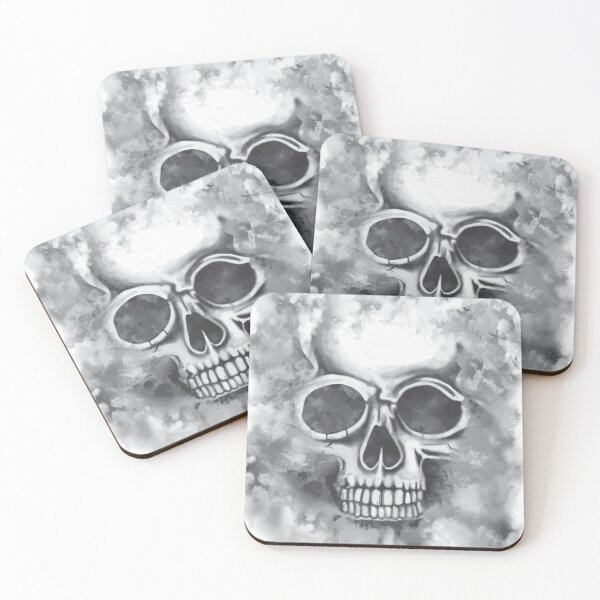 Item preview, skull, smoke, black, clouds, cloud designed and sold by mimsyx.