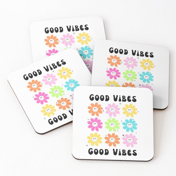 Artikelvorschau, Gute Vibes Grafik Blume fröhliche Hippie-Farben entworfen und verkauft von dmentes.