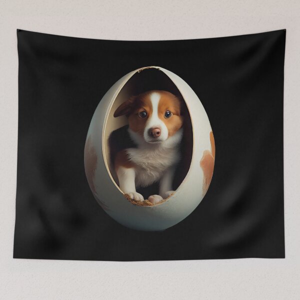 Item preview, Dog in the egg designed and sold by Store-Designify.