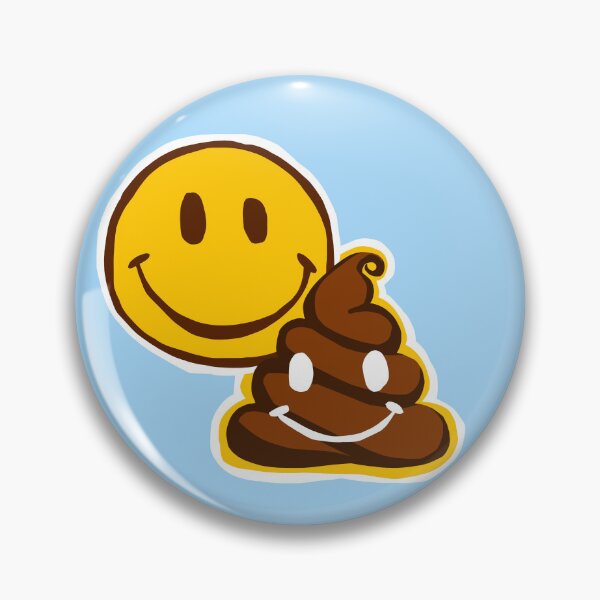 Item preview, Smile and Poop Emoji Blue designed and sold by JaymieMetz.