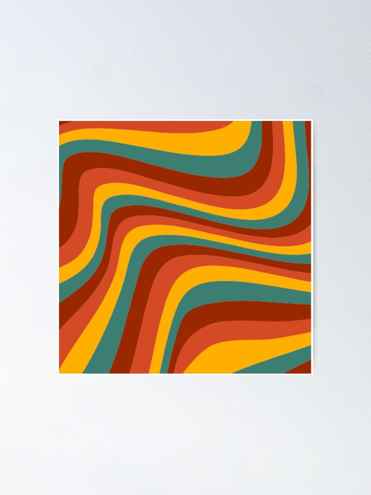 Thumbnail 1 of 3, Poster, Pattern/abstraction waves designed and sold by Zshope.