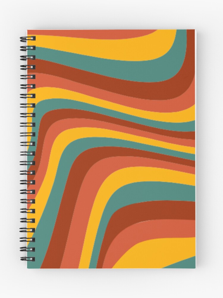 Thumbnail 1 of 3, Journal, Pattern/abstraction waves designed and sold by Zshope.