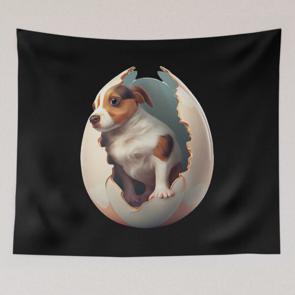 Item preview, Dog in the egg designed and sold by Store-Designify.