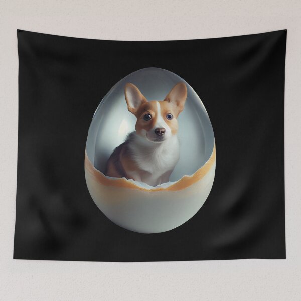 Item preview, Dog in the egg designed and sold by Store-Designify.