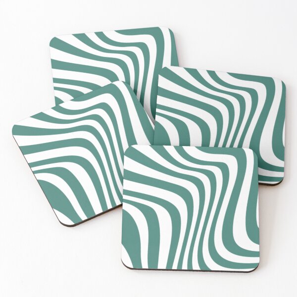 Item preview,  Pattern/abstraction green  waves  designed and sold by Zshope.