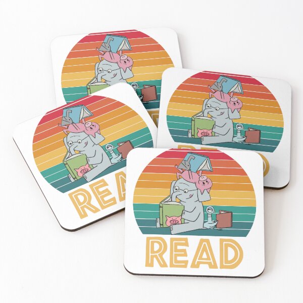 Item preview, Funny Teacher Library Read Book Club Piggie Elephant Pigeons designed and sold by DemminLiesel.