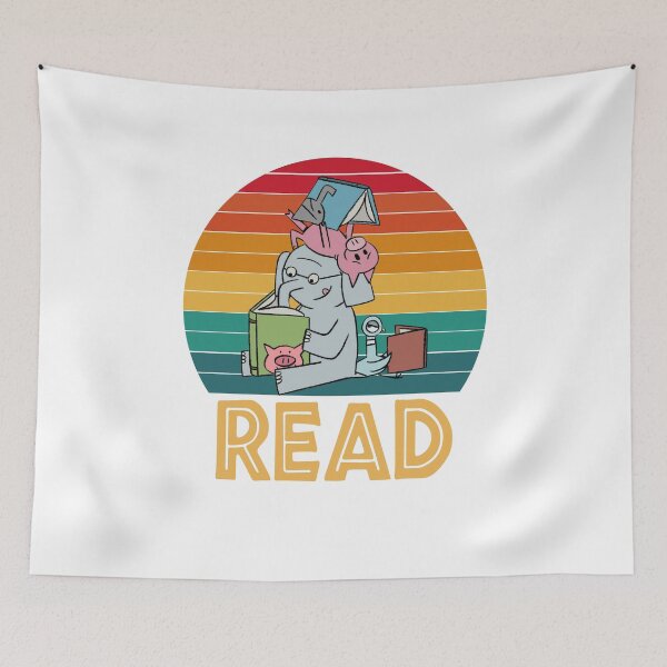 Item preview, Funny Teacher Library Read Book Club Piggie Elephant Pigeons designed and sold by DemminLiesel.
