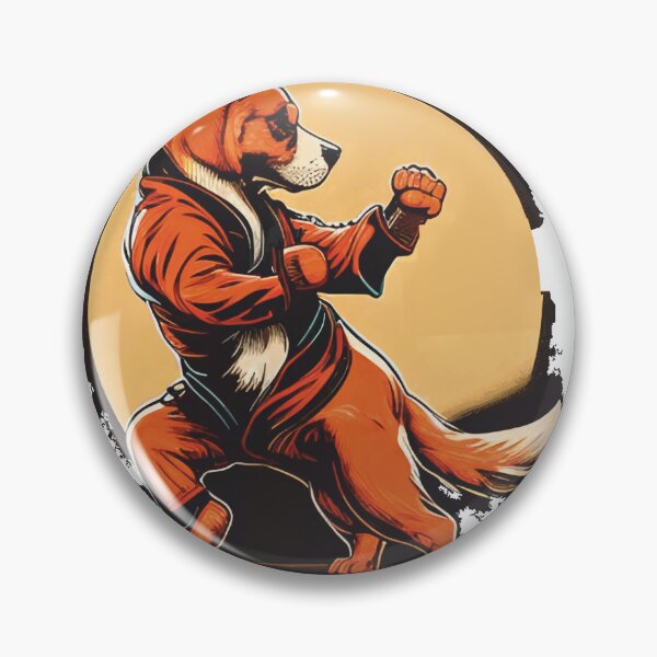 Item preview, Dog Knows Karate designed and sold by HappyBox--.