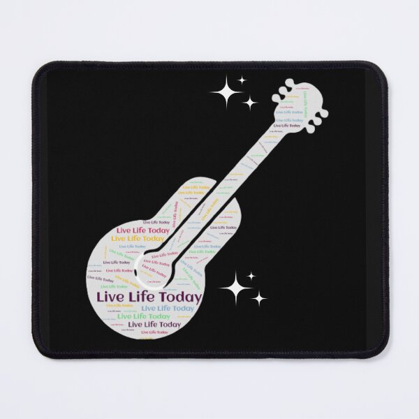 Item preview, Live Life Today Be a Rock Star designed and sold by HanaiPrint.