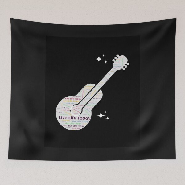 Item preview, Live Life Today Be a Rock Star designed and sold by HanaiPrint.