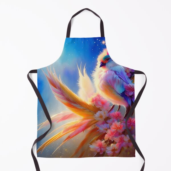 Item preview, Pink floral bird and moon designed and sold by ibelieveimages.