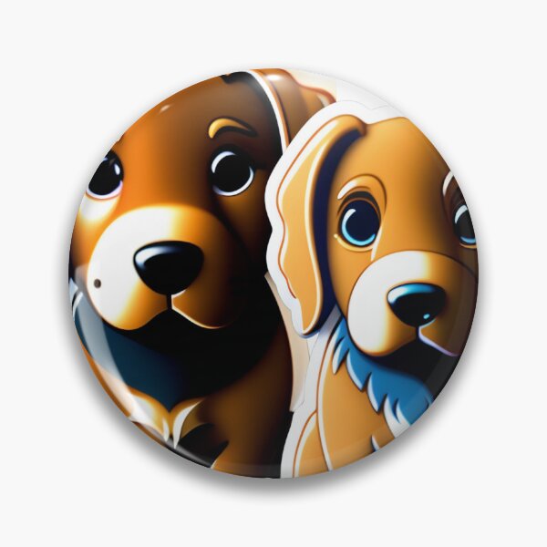 Item preview, Two Pals: Inseparable Canine Best Friends designed and sold by Athena Milonas.