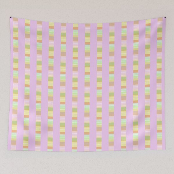 Item preview, Lavender cottagecore color combination | Lavender cottagecore color geometric pattern designed and sold by lausn.