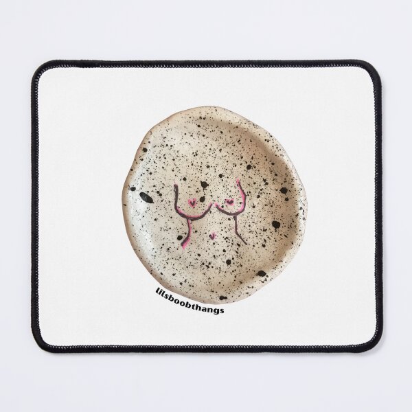Item preview, Speckled Heart Clay Boobie Dish | lilsboobthangs designed and sold by lilsboobthangs.