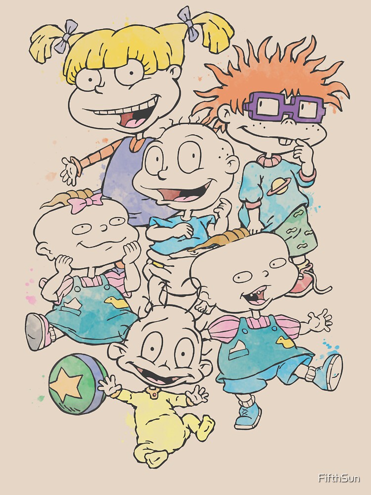 Disover Rugrats Watercolor Group Shot Poster | Essential T-Shirt 