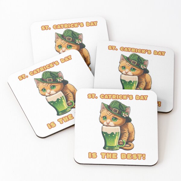 Item preview, st-patrick day cat designed and sold by livamedesign.