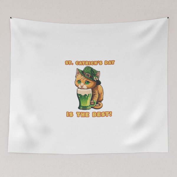 Item preview, st-patrick day cat designed and sold by livamedesign.