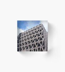 Welbeck Street car park, colour Acrylic Block