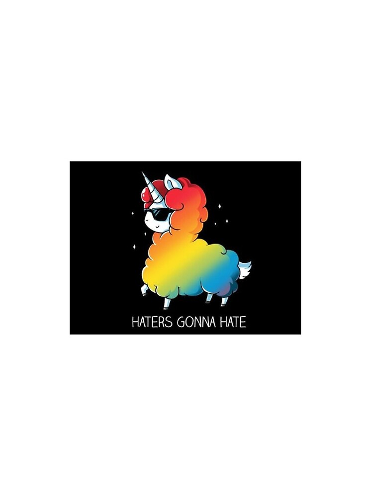 "Haters Gonna Hate Motivational Unicorn" iPhone Case for Sale by Prestige313 Redbubble