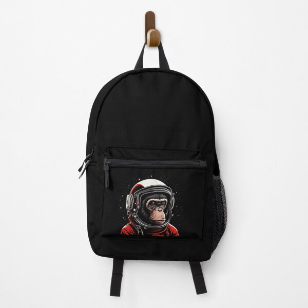 Item preview, Space chimp illustration designed and sold by Gerald Waters.