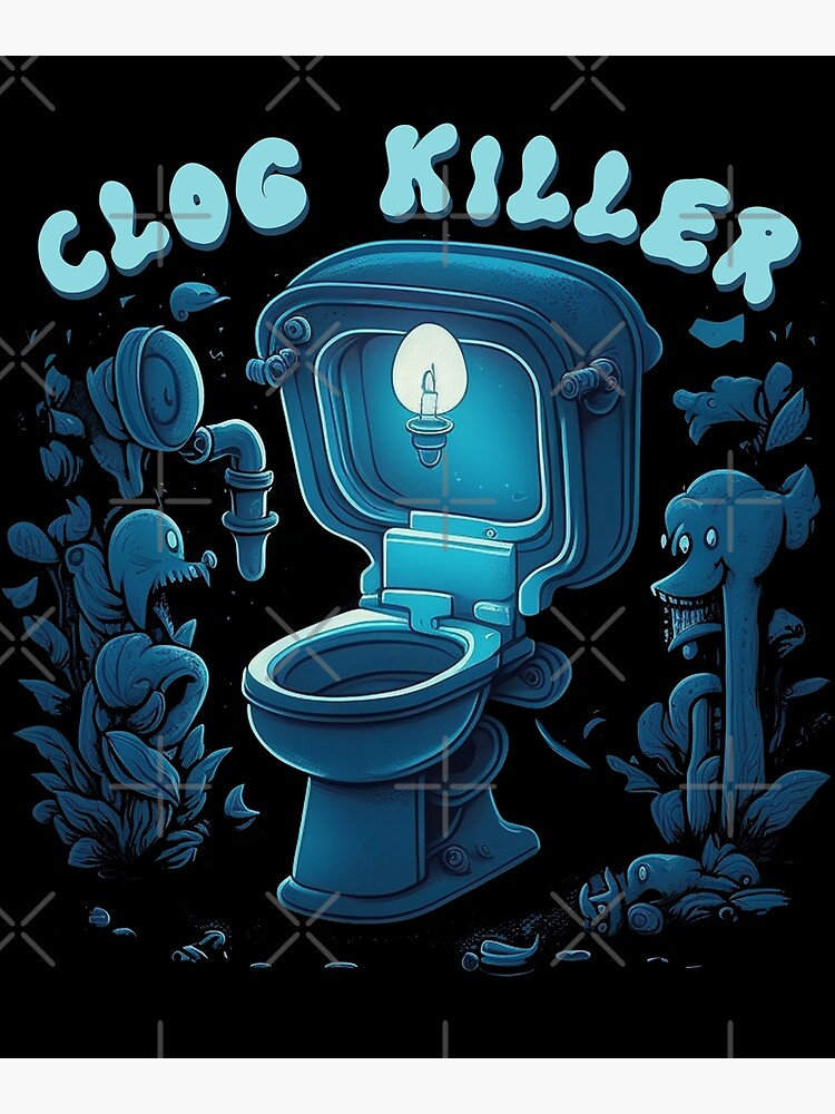 Clogged Toilet Funny Plumber Gift Plumbing' Mouse Pad