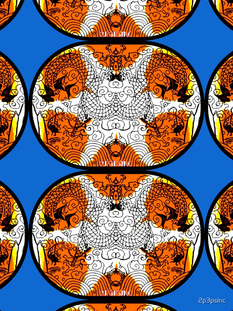 Thumbnail 5 of 5, iPhone Case, dragon pattern designed and sold by A Quiet Paradox.