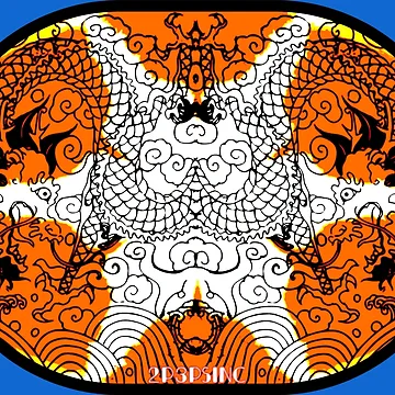 Artwork thumbnail, dragon pattern by A Quiet Paradox