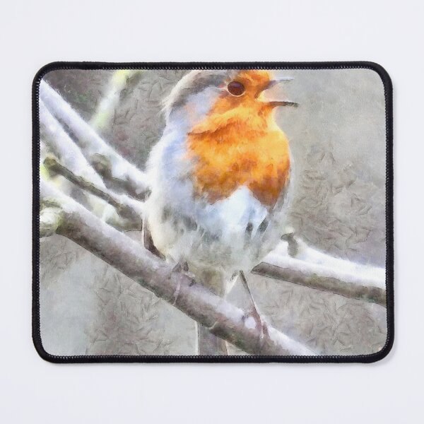 Item preview, Angelic Robin Watercolor designed and sold by taiche.