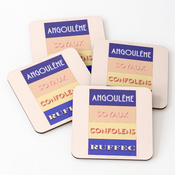 Item preview, Charente Nouvelle Aquitaine Art Deco Design designed and sold by unitydesigneu.