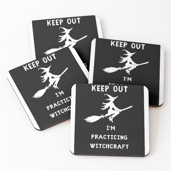 Item preview, Keep out I am practicing witchcraft designed and sold by Edie Young.