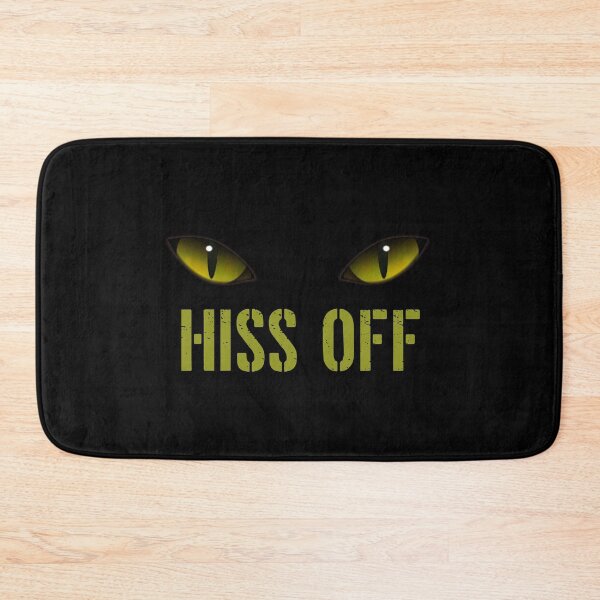 Item preview,  funny cat hiss off gift for cat lover sarcastic offended saying  designed and sold by joygift369.
