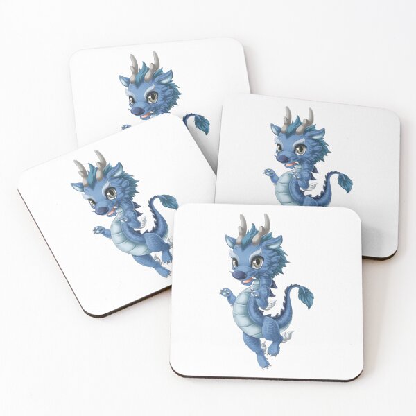 Item preview, LIL WATER DRAGON STICKER designed and sold by OmarPowell.