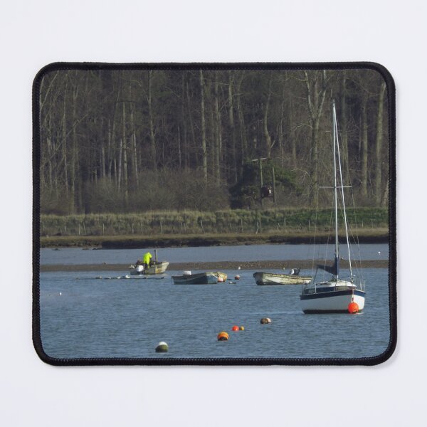 Item preview, Boats, Butley River, Suffolk designed and sold by wiggyofipswich.