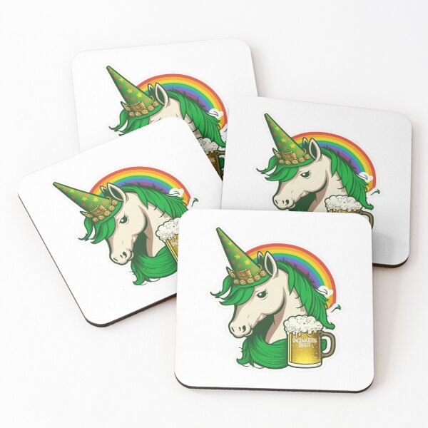 Item preview, st-patrick day unicorn designed and sold by livamedesign.