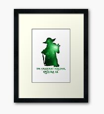 The Greatest Teacher, Failure Is. Framed Print