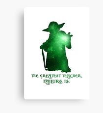 The Greatest Teacher, Failure Is. Canvas Print