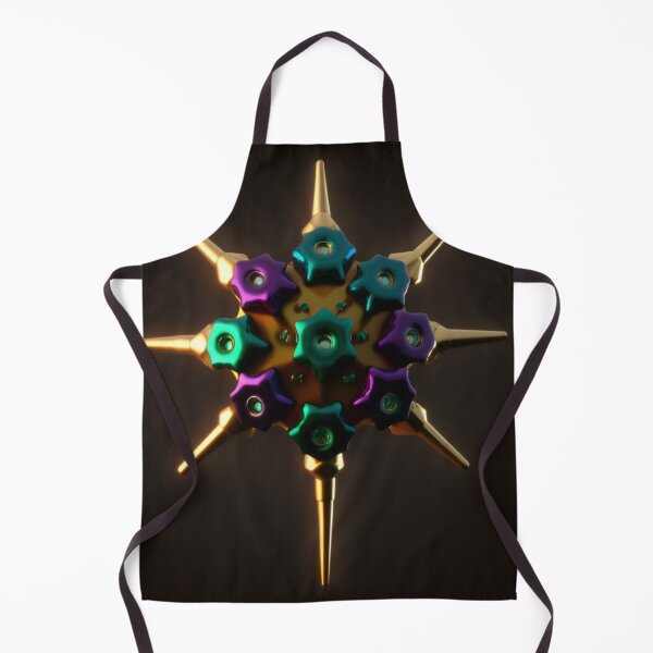 Item preview, Designing the Future: Exploring the Impact of Star-Shaped Screw Forms in Green and Purple designed and sold by DaniFantasy.