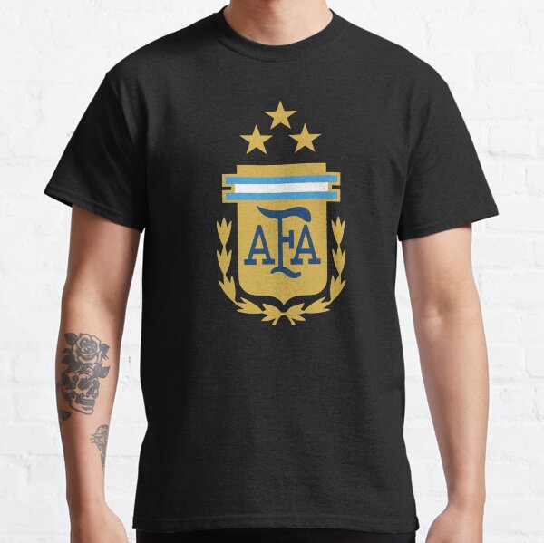 Messi Shirt Argentina Football Logo AFA 3 Stars Soccer World Champion Cup  Sweatshirt - Best Seller Shirts Design In Usa