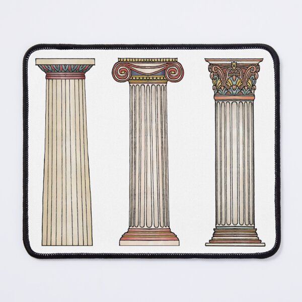 Item preview, Ancient Greek Columns Poster - PfCN designed and sold by ClassicsNerds.