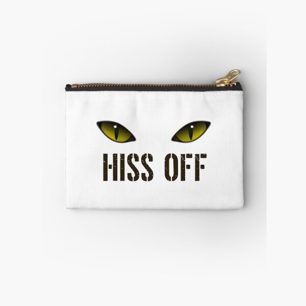Item preview, funny cat hiss off gift for cat lover sarcastic offended saying  designed and sold by joygift369.