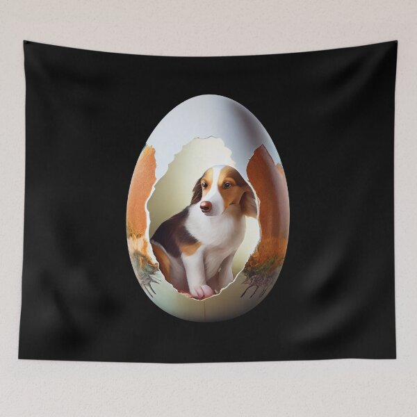 Item preview, Dog in the egg designed and sold by Store-Designify.