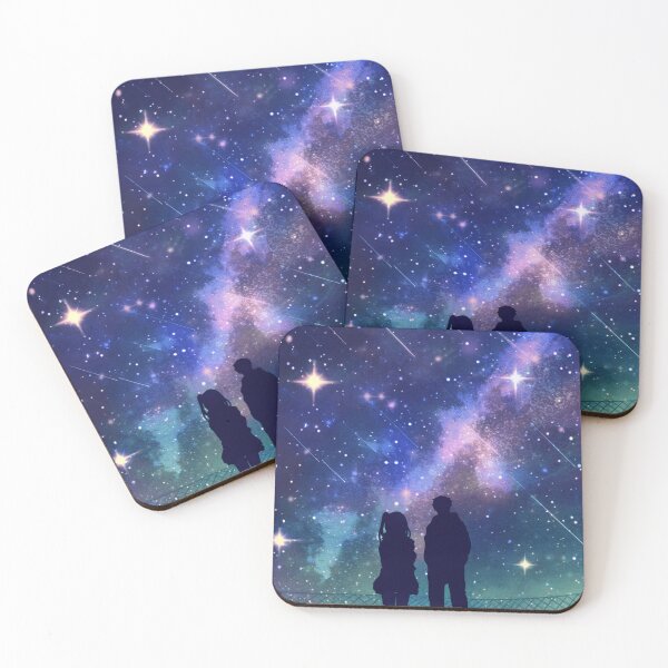 Item preview, couple watching a shooting star designed and sold by via-colab.