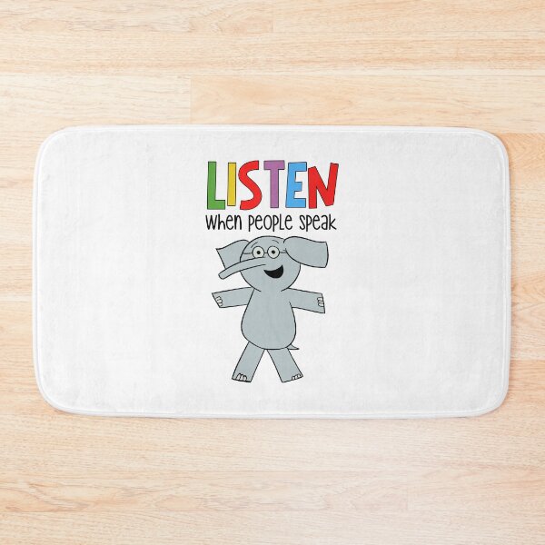Item preview, Listen When People Speak Elephant Piggie Pigeon Kids Boy Girl designed and sold by DemminLiesel.