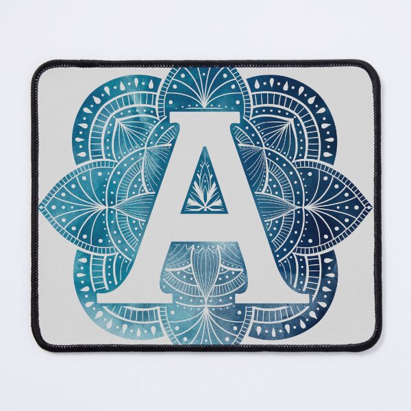 Item preview, Letter A Mandala Monogram designed and sold by BuBuchi.