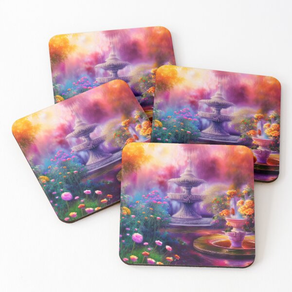 Item preview, Colorful garden fountains designed and sold by ibelieveimages.